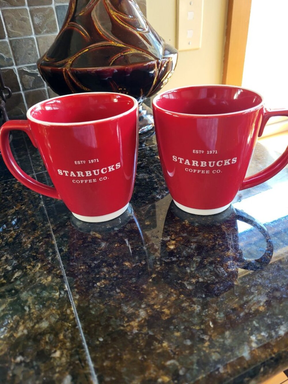 2 Starbucks Coffee Mugs - near new!!
